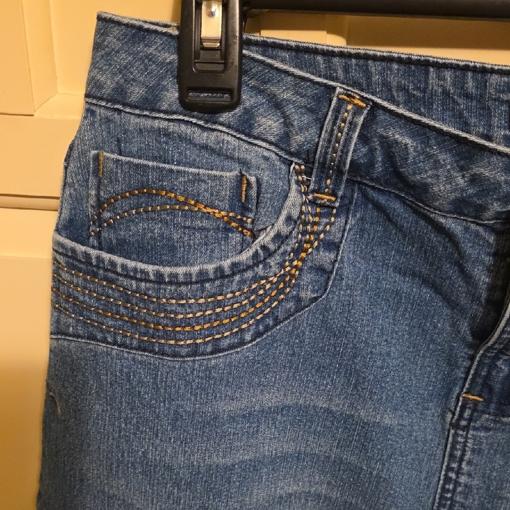 Cato Blue Denim Skirt [2/$15] - Picture 3 of 6
